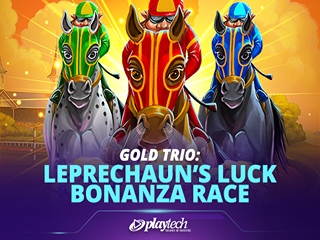 Gold Trio Leprechauns Luck Race Bonanza